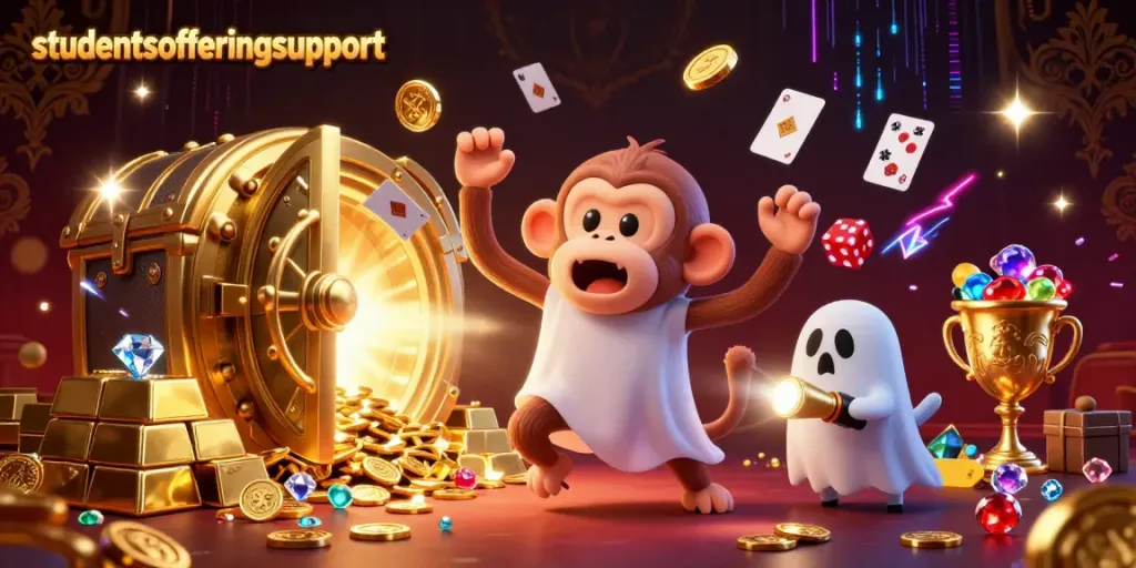 Permainan slot menarik di studentsofferingsupport dengan harta karun berlimpah dan karakter beranimasi.