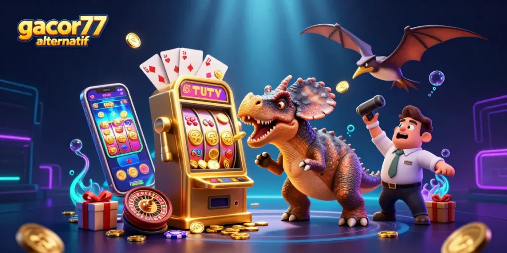Menangkan hadiah besar dengan gacor77 alternatif tayang slot menarik dan karakter kartun unik.